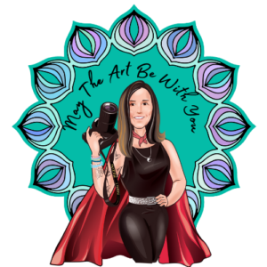 May the art be with you logo
